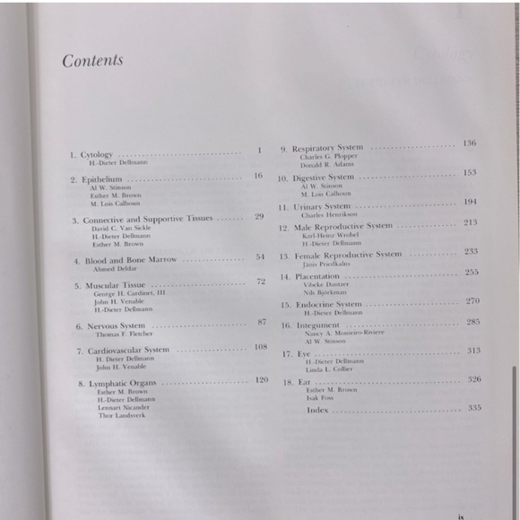 Textbook Of Veterinary Histology Fourth Edition - Picture 8 of 10